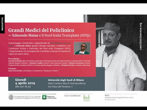 Edmondo Malan e il Nord Italia Transplant (NITp)